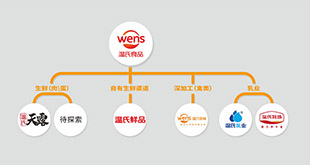 溫氏食品品牌架構